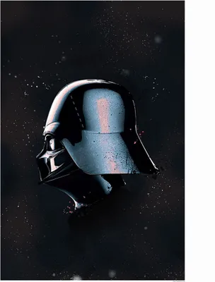 Produktbild von Disney Poster Star Wars Vader Schwarz - 610205 - 50 x 70 cm