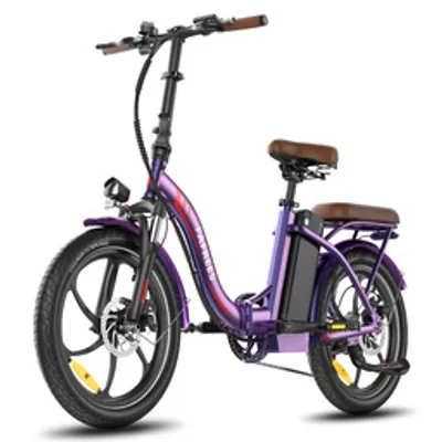 Produktbild von Fafrees F20+ Pro Faltbares Elektrofahrzeug 25 KM/H 36V 25Ah Akku SHIMANO 7-Gang-Schaltung 120 km Reichweite  violett