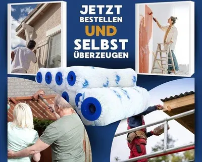 Zdjęcie produktu dla Zestaw wałków ściennych, 10 sztuk