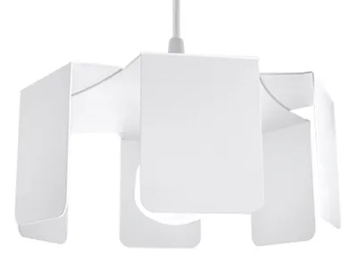 Zdjęcie produktu dla Lampa wisząca TULIP biała 1xE27x60W metal wym:110x25x25cm IP20 Sollux Lighting