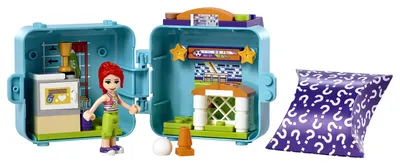 Produktbild von LEGO 41669 Friends Mias Fußball-Würfel, Kinderspielzeug, Spielzeug ab 6 Jahre mit Mini Puppe, Geschenk für Mädchen und Jungen