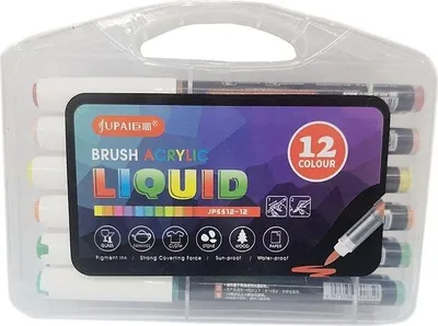 Obrázok produktu pre Akrylové fixky, sada 12 farieb