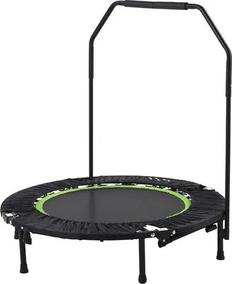 Produktbild von Famanu Rebounder Faltbar mit Randabdeckung - Mini Trampolin für Fitness