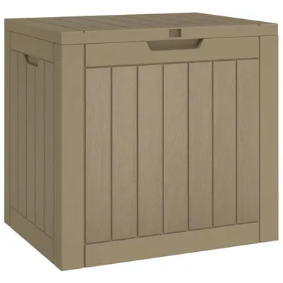 Produktbild von vidaXL Gartenbox Grau 55,5x43x53 cm Polypropylen