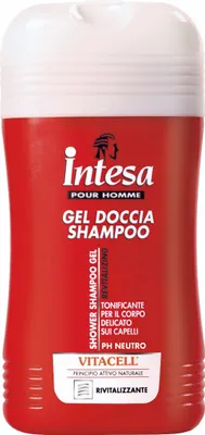 Zdjęcie produktu dla INTESA 2w1 żel i szampon Sensitive dla mężczyzn