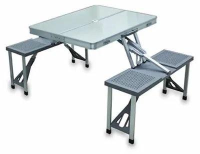 Productafbeelding van Draagbare Vouwtafel met Aluminium Frame