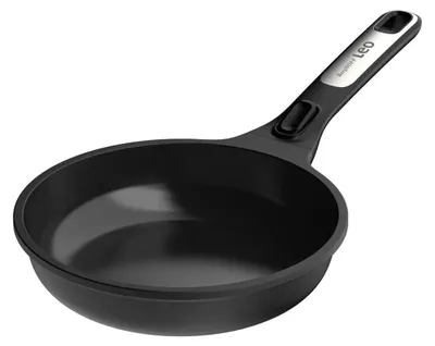 Produktbild von BergHOFF Leo Bratpfanne, 26 cm, rund, aus 100% recyceltem Aluminium, keramische Antihaftbeschichtung, induktion, mit Cool-Touch-Anti-Rutsch-Griff