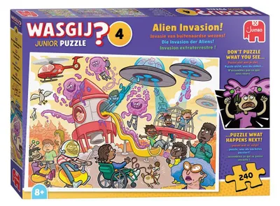 Image de Wasgij 1110100908, 240 pièces, Dessins animés, 8 ans