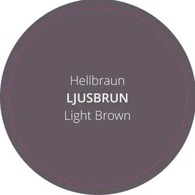 Produktbild von Leinölfarbe - Innen-& Außen - Ljusbrun - Hellbraun (0,25 Liter) - natürlicher Holzschutz - Schweden chemikalienfrei