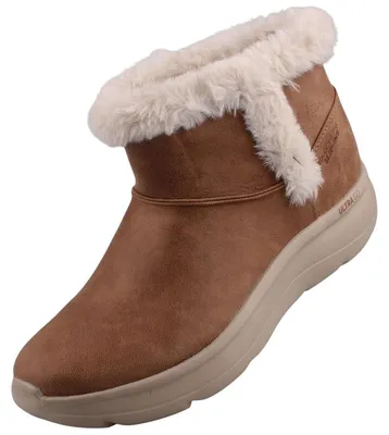 Image de Skechers Slip-Ins On The Go Encore – Winter Joy Damen Stiefelette Hellbraun 144797-CSNT