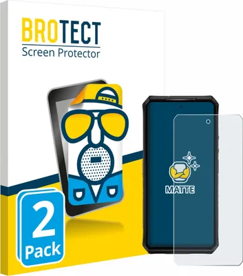 Produktbild von 2x BROTECT Schutzfolie für Ulefone Armor 28 Pro Displayschutz Displayschutzfolie Folie Matt Entspiegelungsfolie