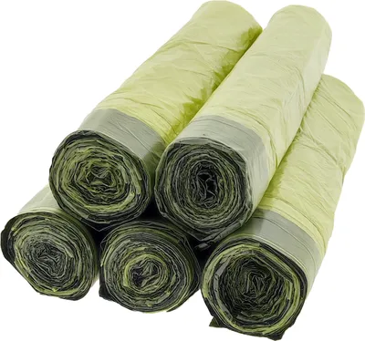 Obrázok produktu pre 5 rolí HDPE vreciek „Žlté vrece“