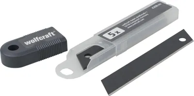 Zdjęcie produktu dla wolfcraft GmbH 4208000, 5 szt., 18 mm, 0,5 mm, Czarny