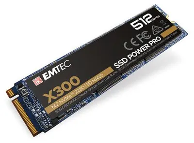 Produktbild von Emtec X300, 512 GB, M.2, 1700 MB/s