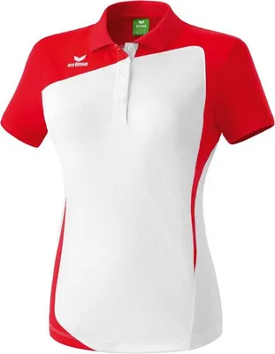 Produktbild von Erima Damen Club 1900 Poloshirt weiß/rot 34