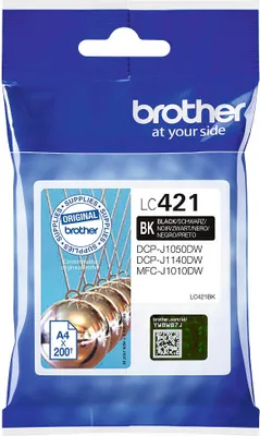 Immagine prodotto di Brother LC421BK Original Tintenpatrone schwarz
