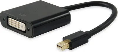 Produktbild von Equip Mini DisplayPort->DVI  1920x1200/ 60Hz St/Bu  0.15m sw