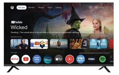 Image de Strong SRT43UH7773 TV 109,2 cm (43") 4K Ultra HD Smart TV Wifi Noir 250 cd/m²