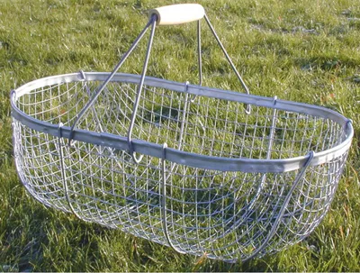 Produktbild von Galvanisierter Sammelkorb 30 L 55 x 35 x 33