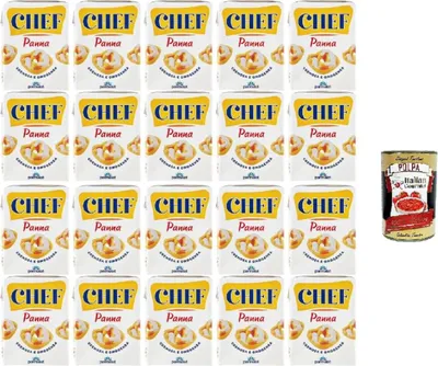 Produktbild von Parmalat Panna Chef Kochsahne, 200 ml, 20er Pack,+ Italian Gourmet polpa 400g