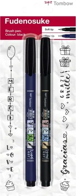 Image de 6 x Tombow WS-BHS-2PFudenosuke 2er Set geblistert