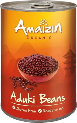 Produktbild von FASOLKA ADZUKI W ZALEWIE BEZGLUTENOWA  400 g (240 g) (PUSZKA) - AMAIZIN