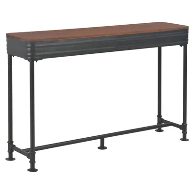 Zdjęcie produktu dla vidaXL Konsola z 2 szufladami 120x30x75 cm z litego drewna jodłowego