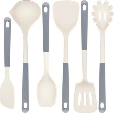 Image de Set ludique d'ustensiles de cuisine - Blanc - 6 pièces