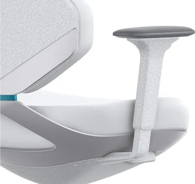 Produktbild von Bimos 4D-Armlehnen weiß für Texon