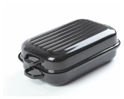 Obrázok produktu pre Obojstranne smaltovaný dvojpekáč Sfinx veľkosť 35 cm (vnútorný rozmer), hrúbka plechu 1,2 mm - Belis
