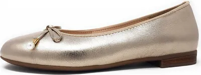 Zdjęcie produktu dla Ara Sardina buty damskie baleriny złoty rekreacyjny, rozmiar buta:EUR 38.5 | UK 5.5