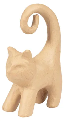 Immagine prodotto di decopatch SA112O decopatch Pappmaché-Figur "Katze 2", 320 mm