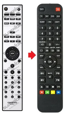Produktbild von Ersatz Fernbedienung Onkyo RC-850S für CR-555 - CR-N755 - CR-N765