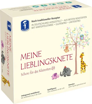 Produktbild von Feuchtmann MY FAVORITE DOUGH, 2 Jahr(e), Nicht toxisch, Gemischte Farben, 4 Stück(e)