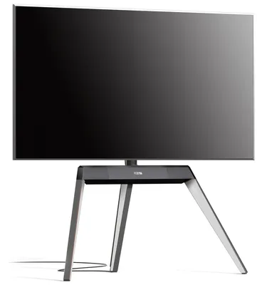 Produktbild von TV Ständer Staffelei Design 55-78 Zoll Weiß Höhenverstellbar