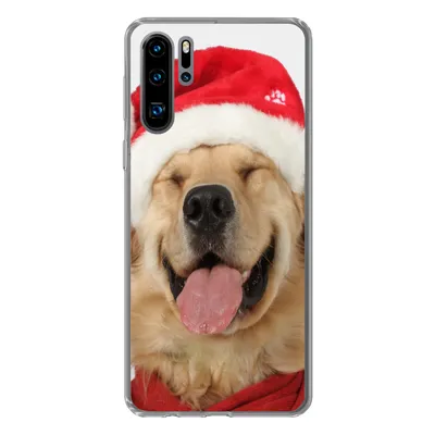 Produktbild von MuchoWow® Handyhülle Schutzhülle Hülle für Huawei P30 Pro Hund - Lustig - Lachen - Kinder - Jungen - Mädchen Silikon Softcase Handy Hülle - Schutzdeckel