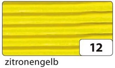Zdjęcie produktu dla Folia 741012 Tektura falista - 50 x 70 cm, cytrynowożółta