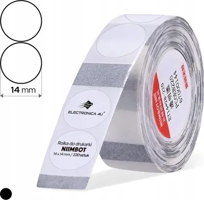 Obrázok produktu pre Samolepiace termotransferové štítky pre Niimbot B18 14x28
