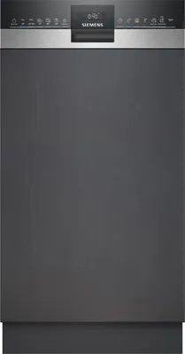 Zdjęcie produktu dla Siemens iQ300, zmywarka półzintegrowana, 45 cm, stal szczotkowana, SR53ES25KE