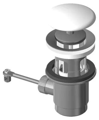 Produktbild von LAUFEN H8981870000001 Standard Ablaufventil mit Keramik