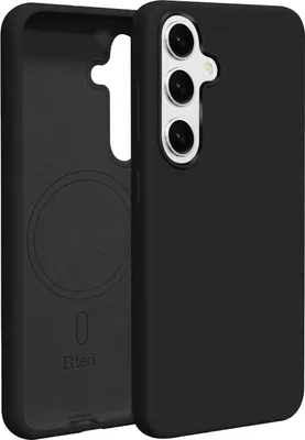 Produktbild von Etteri Silikon Mag Case für Samsung Galaxy S26 Schwarz