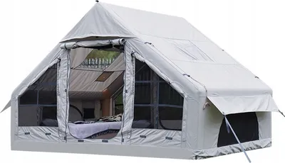 Obrázek produktu pro Nafukovací stan pro 4 osoby Pohodlný nafukovací stan 6,4m2 320x200cm