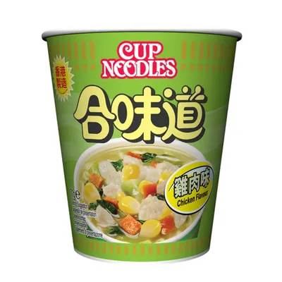 Produktbild von 24 Pack Nissin Cup Noodle Hühnergeschmack 24×71g
