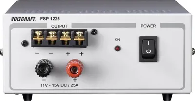Produktbild von VOLTCRAFT FSP 1225 Labornetzgerät, Festspannung 11 - 15 V/DC 25 A 375 W Anzahl Ausgänge 1 x