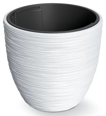 Produktbild von FURU Blumentopf mit Einsatz 29,8 cm – Farbe: weiß