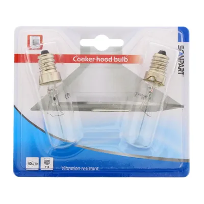 Image de Scanpart ampoule pour hotte aspirante, 2 pièces, classe énergétique E, no 1140000041