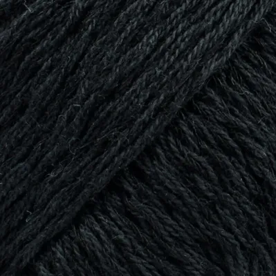 Produktbild von Drops Belle Uni Colour 08 Black Pletací příze