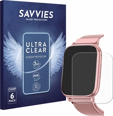 Produktbild von 6x Für Loekneue G93 1.83" Schutzfolie Savvies Displayschutz Display Schutz Folie Klar Transparent