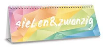Produktbild von Tischkalender Rainbow 2027