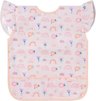 Produktbild von Schürze mit Tasche für Vorschüler Regenbogen / Babyono